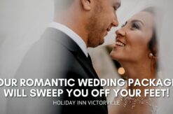 Our Romantic Wedding Package Will Sweep You Off Your Feet!
