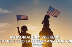 Plan Your Memorial Day Weekend